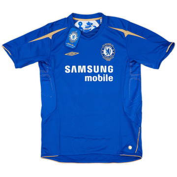 2005-06 Chelsea Centenary Home Shirt (L.Boys)