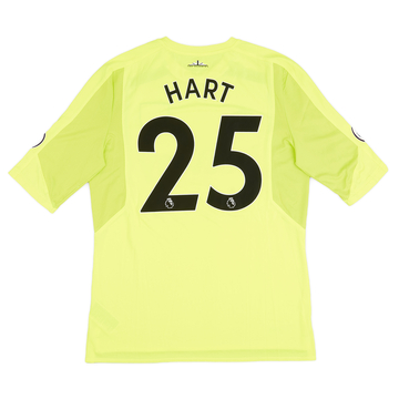 2017-18 West Ham Match Issue GK Shirt Hart #25