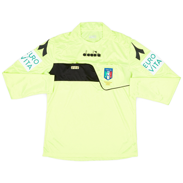 2018-19 Italy Diadora Referee L/S Shirt - 10/10 - (M)