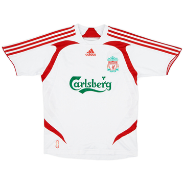 2007-08 Liverpool Away Shirt - 6/10 - (L.Boys)