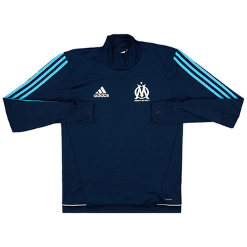 2017-18 Olympique Marseille adidas Sweat Top - 8/10 - (S)