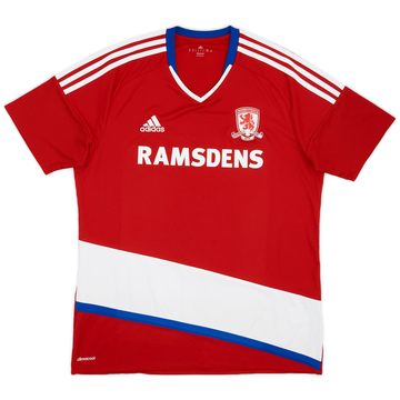 2016-17 Middlesbrough Home Shirt - 7/10 - (L)