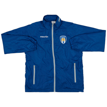 2016-17 Colchester Macron Hooded Rain Jacket - 8/10 - (M)