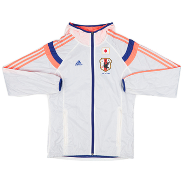 2013-14 Japan adidas Hooded Windbreaker Jacket - 6/10 - (S)