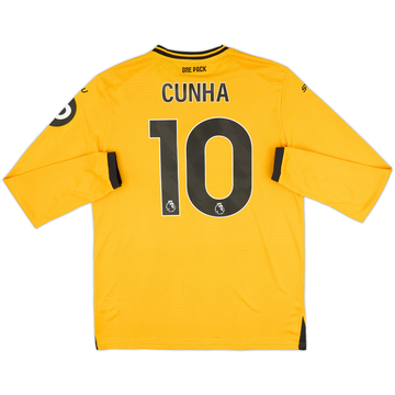 2024-25 Wolves Home L/S Shirt Cunha #10
