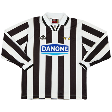 1994-95 Juventus Home L/S Shirt - 5/10 - (S)