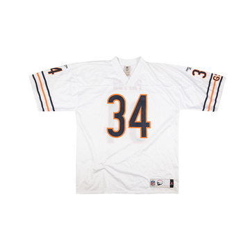 1985 Chicago Bears Payton #34 Reebok Throwback Jersey (Away) XL