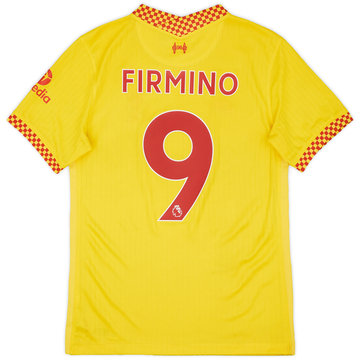 2021-22 Liverpool Third Shirt Firmino #9 - 9/10 - (S)
