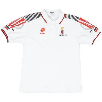 1995-96 AC Milan Lotto Polo Shirt - 7/10 - (XL)