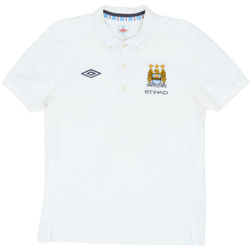 2010-11 Manchester City Umbro Polo Shirt - 9/10 - (L)