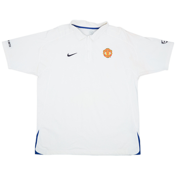 2005-06 Manchester United Nike Polo Shirt - 6/10 - (XXL)