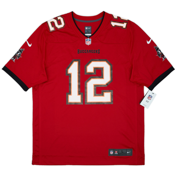 2020-22 Tampa Bay Buccaneers Goat #12 Nike Game Home Jersey (L)
