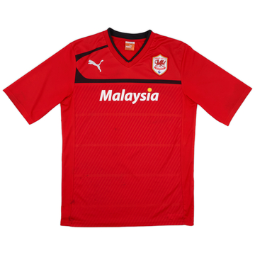 2012-13 Cardiff Home Shirt - 8/10 - (L)