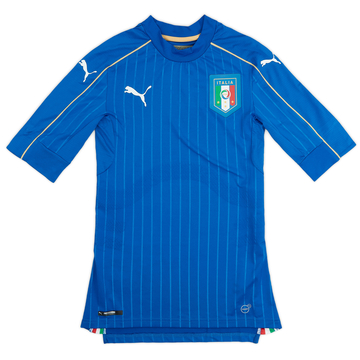 2016-17 Italy Player Issue Home Shirt - 10/10 - (S)