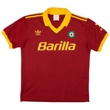 1991-92 Roma Home Shirt - 6/10 - (S)