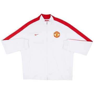 2015-16 Manchester United adidas Track Jacket - 9/10 - (XL)