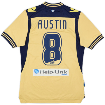 2013-14 Leeds United Away Shirt Austin #8 - 6/10 - (S)
