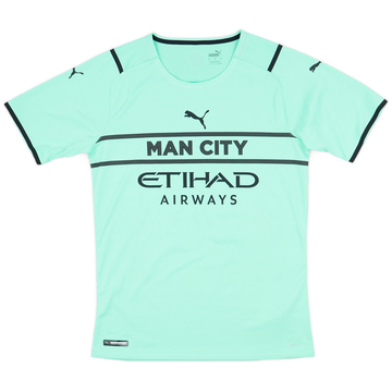 2021-22 Manchester City GK Shirt - 9/10 - (XL)