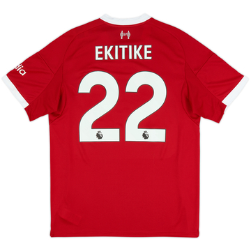 2025-26 Liverpool Home Shirt Ekitike #22