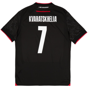 2025-26 Georgia Away Shirt Kvaratskhelia #7