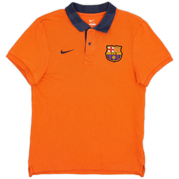 2013-14 Barcelona Nike Polo Shirt - 8/10 - (S)