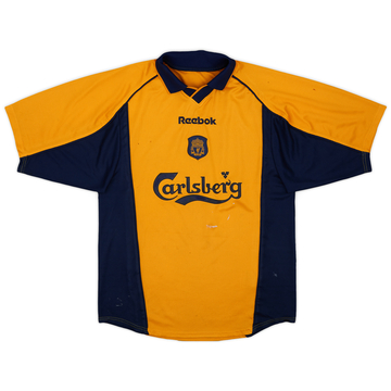 2000-02 Liverpool Away Shirt - 5/10 - (XL.Boys)