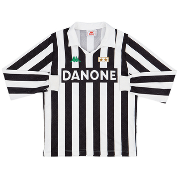 1992-94 Juventus Home L/S Shirt #10 - 5/10 - (XL.Boys)