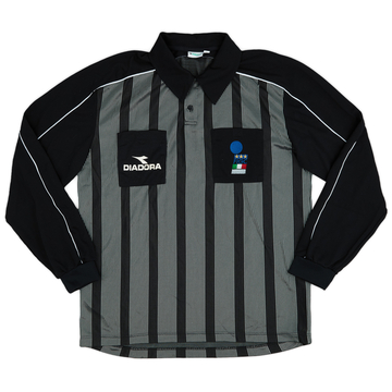 1999-00 Italy FIGC Didadora Referee L/S Shirt - 7/10 - (XL)