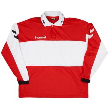 1990s Hummel Template L/S Shirt - 8/10 - (XXL)