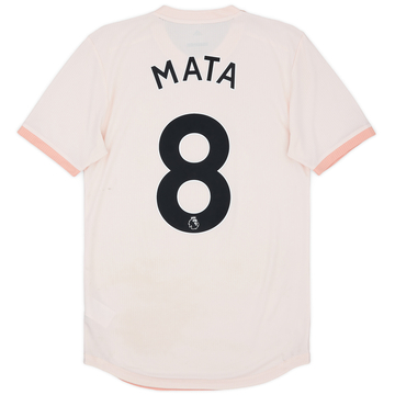 2018-19 Manchester United Authentic Away Shirt Mata #8 - 8/10 - (S)