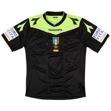 2015-17 Italy Diadora Referee Shirt - 8/10 - (M)