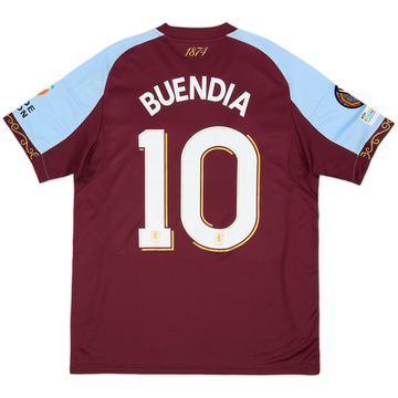 2025-26 Aston Villa Europa League Home Shirt Buendia #10