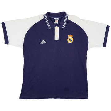 1998-00 Real Madrid adidas Polo Shirt - 6/10 - (XL)