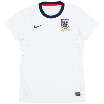 2013 England 150th Anniversary Player Issue Home Shirt - 9/10 - (Womens S)