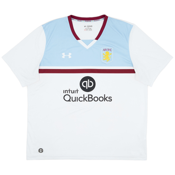 2016-17 Aston Villa Away Shirt - 8/10 - (4XL)