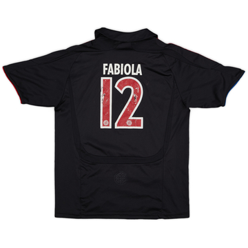 2007-08 Bayern Munich Third Shirt Fabiola #12 - 7/10 - (M.Boys)