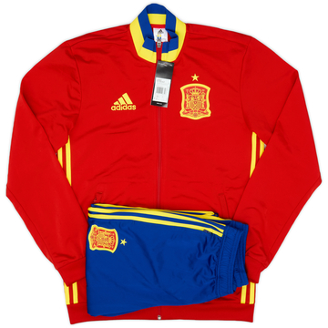 2014-16 Spain adidas Tracksuit (S)
