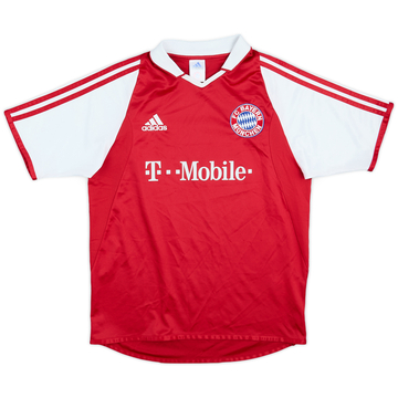 2003-04 Bayern Munich Home Shirt - 8/10 - (XL.Boys)