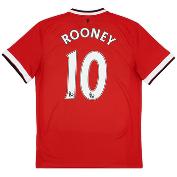 2014-15 Manchester United Home Shirt Rooney #10 - 6/10 - (M)