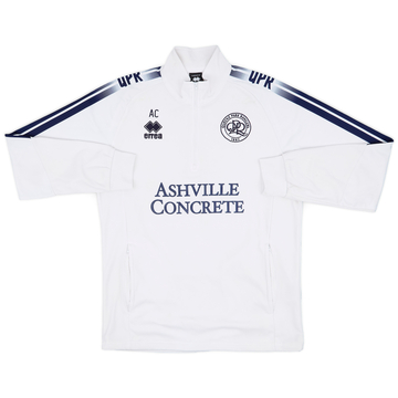 2021-22 QPR Errea Staff Issue 1/4 Zip Drill Top 'AC' - 6/10 - (M)