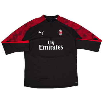 2019-20 AC Milan Puma 1/4 Zip Drill Top - 10/10 - (XXL)