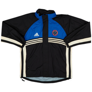 1998-99 Club Brugge adidas Hooded Track Jacket - 6/10 - (M/L)