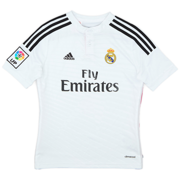 2014-15 Real Madrid Home Shirt - 8/10 - (M.Boys)