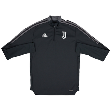 2021-22 Juventus adidas 1/4 Zip Drill Top - 10/10 - (M)
