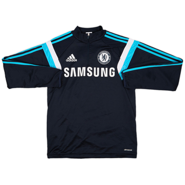 2014-15 Chelsea adidas 1/4 Zip Drill Top - 5/10 - (S)