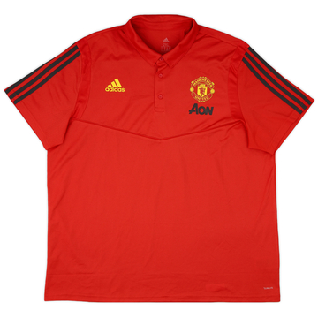 2019-20 Manchester United adidas Polo Shirt - 8/10 - (XXL)