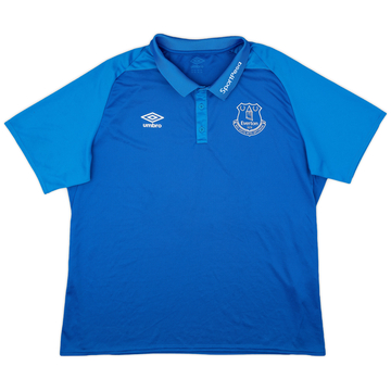 2019-20 Everton Umbro Polo Shirt - 8/10 - (XXL)