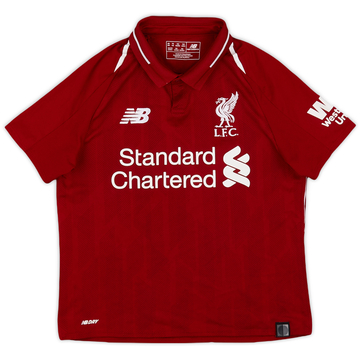 2018-19 Liverpool Home Shirt - 9/10 - (S.Boys)