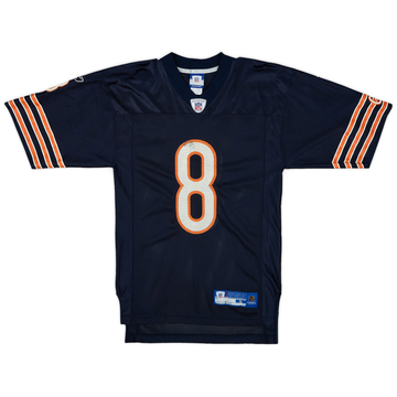 2005-06 Chicago Bears Grossman #8 'Signed' Reebok On Field Home Jersey - 5/10 - (S)