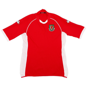 2002-04 Wales Home Shirt - 8/10 - (L)